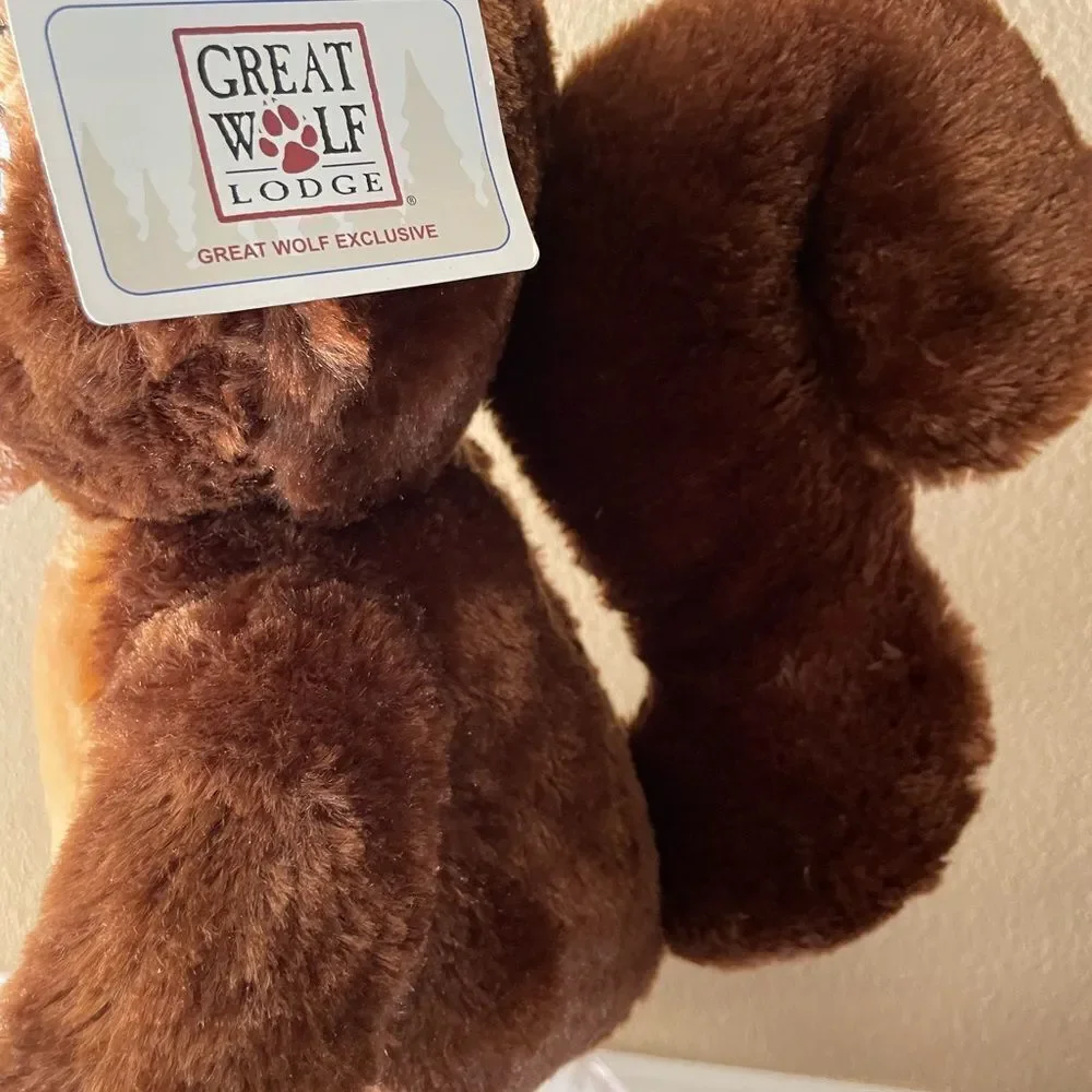 Sammy The Squirrel Great Wolf Lodge BAB Plush NWT